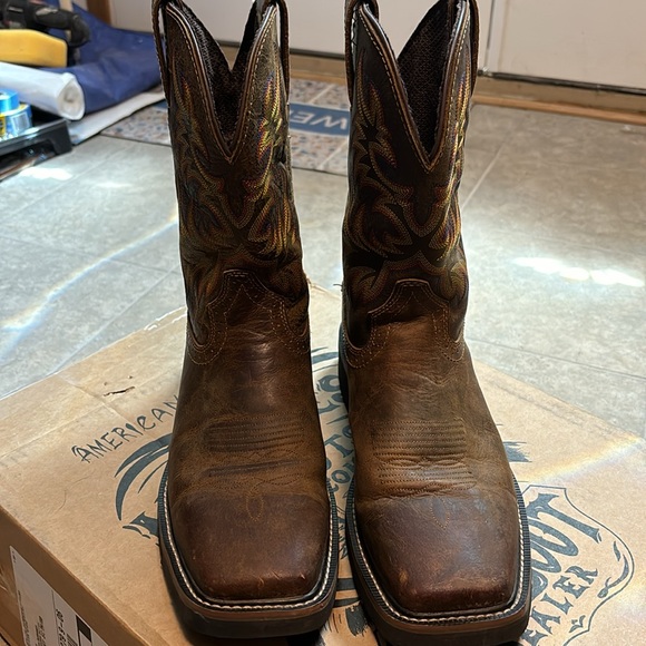 Justin Original Workboot western boot size 10 1/2 D - Picture 3 of 5